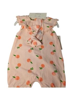 Catherine Malandrino Baby 2 Piece Set Romper & Headba…